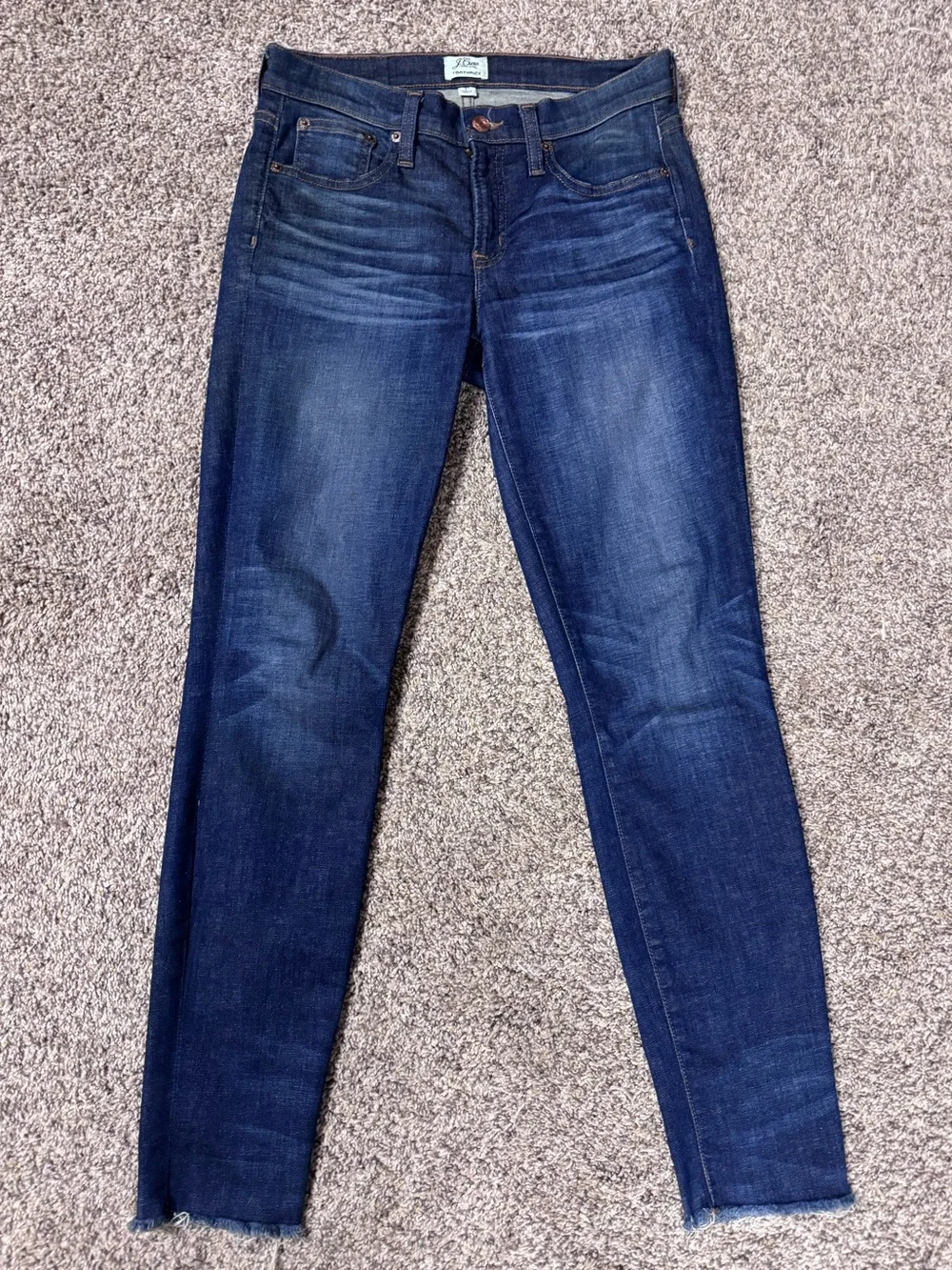 J. Crew Dark Blue Skinny Jeans